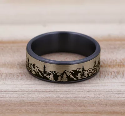 Summit Ridge Comfort-Fit Band (7.5mm)