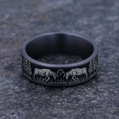 Wildforge Two-Tone Comfort-Fit Band (7.5mm)