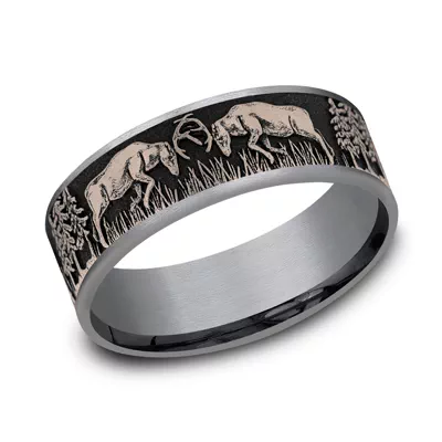 Wildforge Two-Tone Comfort-Fit Band (7.5mm)