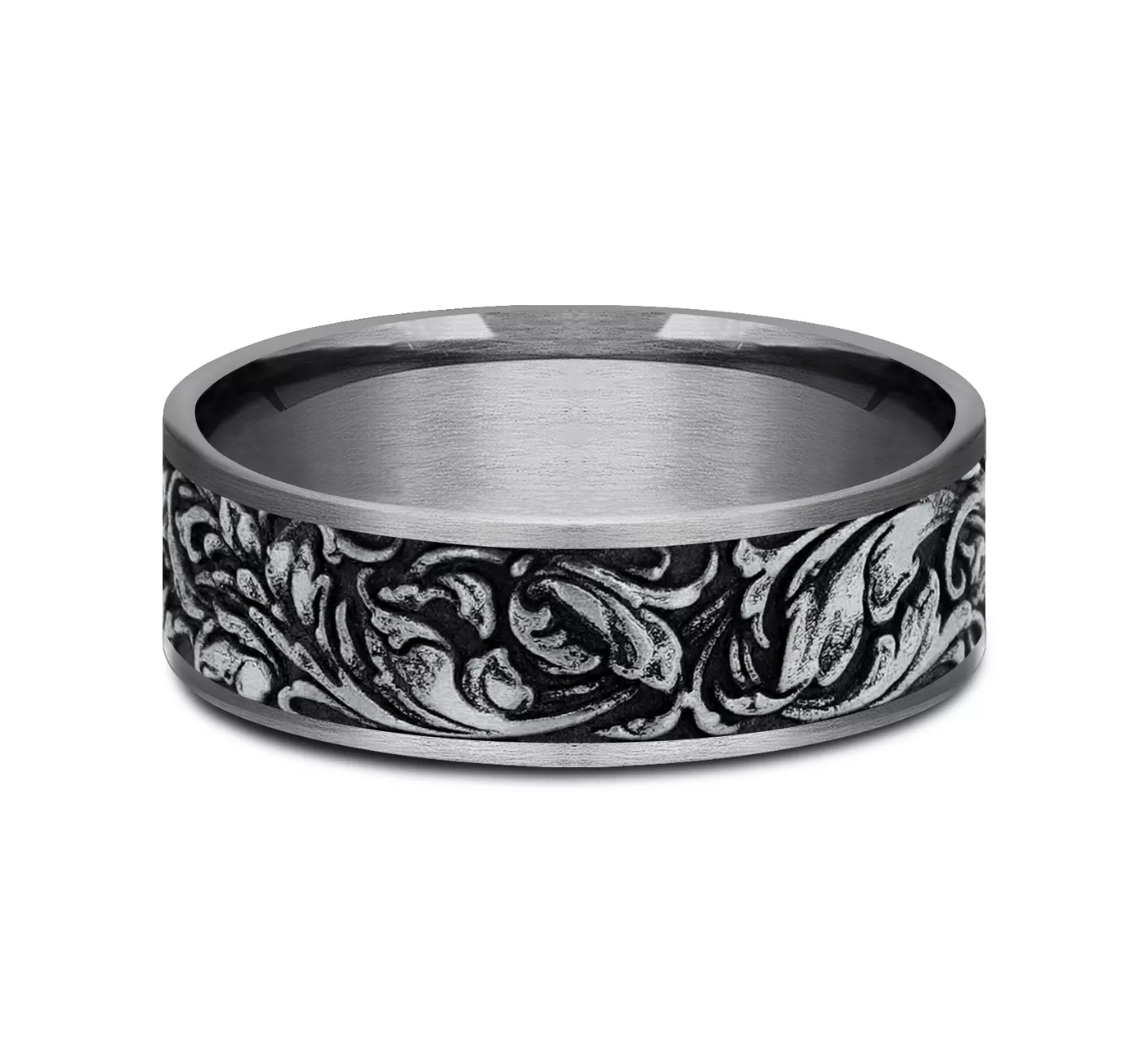 Sovereign Mixed Metal Comfort-Fit Band (7.5mm)