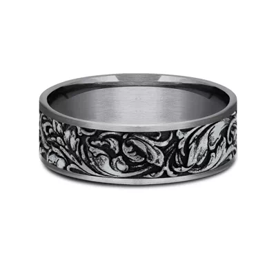 Sovereign Mixed Metal Comfort-Fit Band (7.5mm)