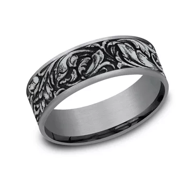 Sovereign Mixed Metal Comfort-Fit Band (7.5mm)
