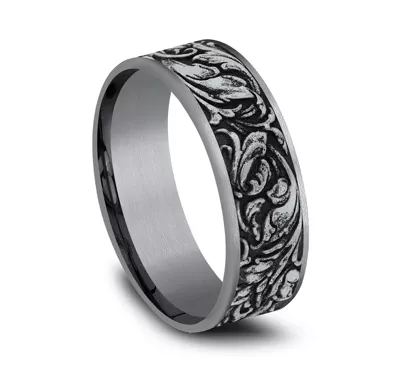 Sovereign Mixed Metal Comfort-Fit Band (7.5mm)