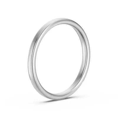 Euro Comfort-Fit Plain Band (2.5mm)