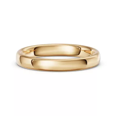 Euro Comfort-Fit Plain Band (3.5mm)