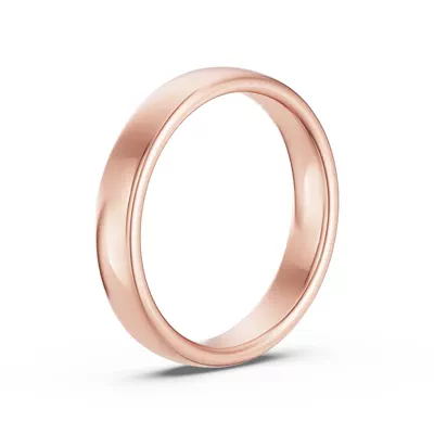 Euro Comfort-Fit Plain Band (4.5mm)