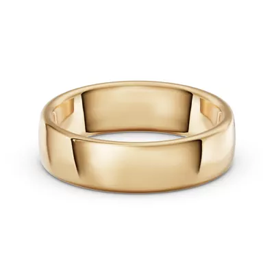 Euro Comfort-Fit Plain Band (6.5mm)