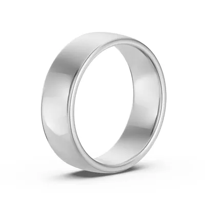 Euro Comfort-Fit Plain Band (7.5mm)