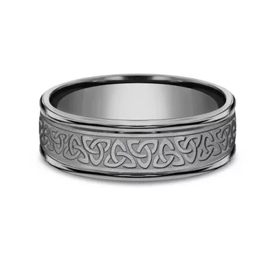 Trinity Tantalum Comfort Fit Band (7mm)