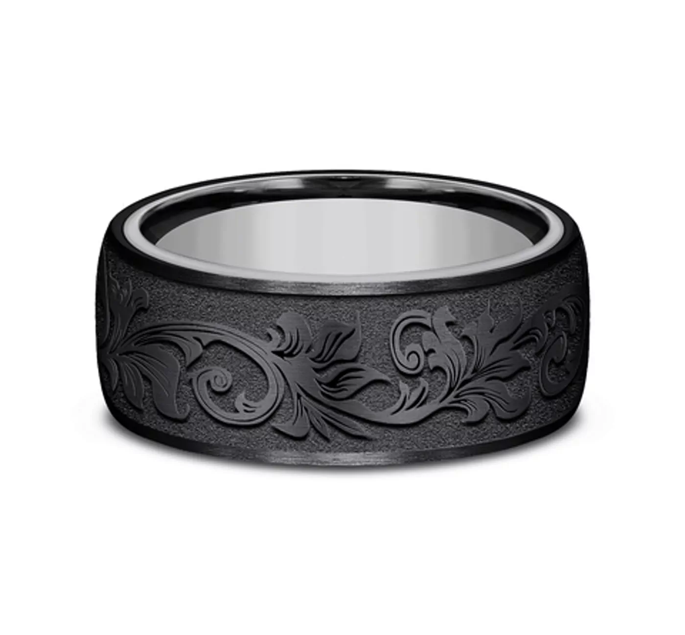 Shadow Scroll Comfort-Fit Band (8mm)