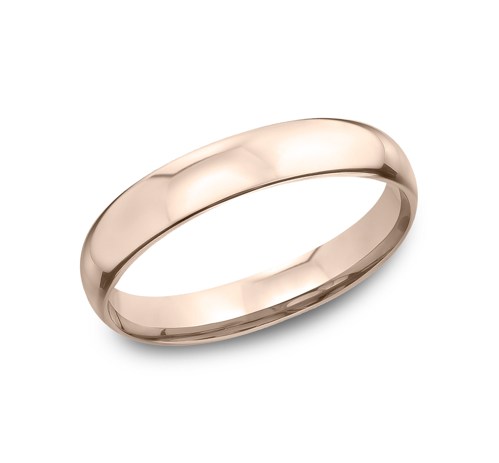 Low Dome Comfort-Fit Polished Band (3mm)