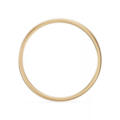 Low Dome Comfort-Fit Polished Band (3mm)