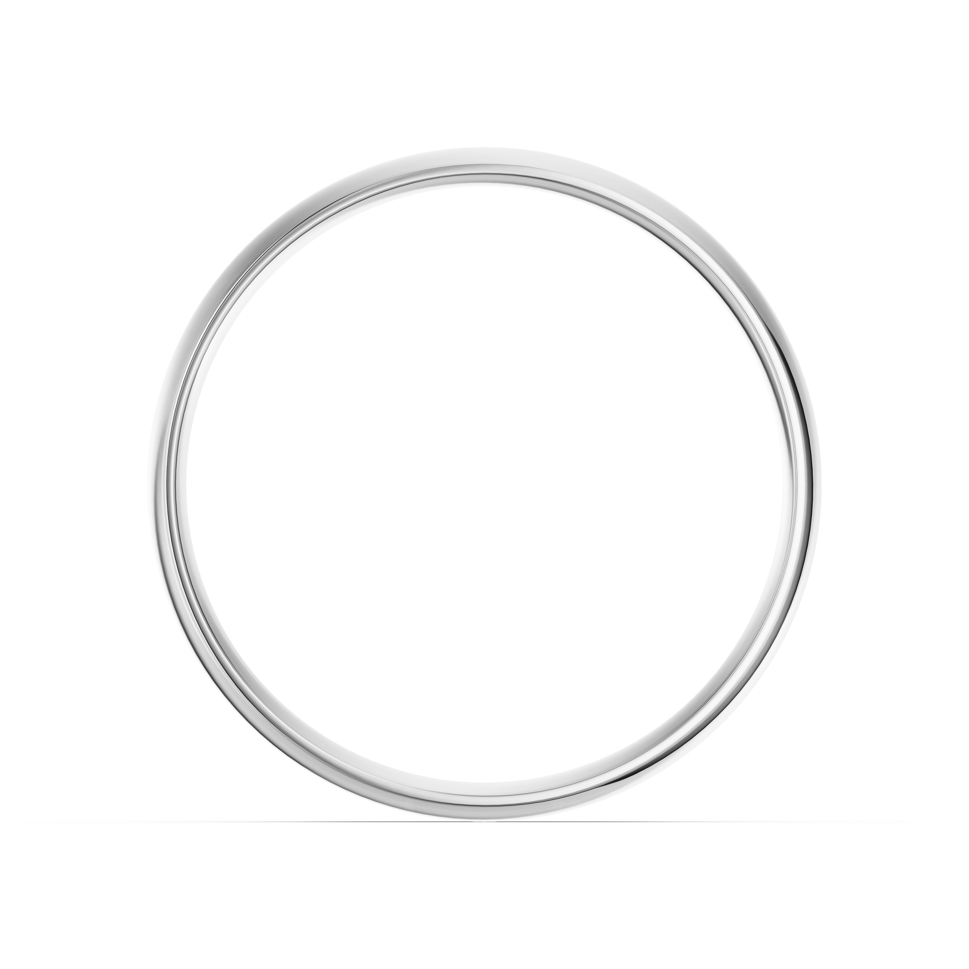 Low Dome Comfort-Fit Polished Band (4mm)
