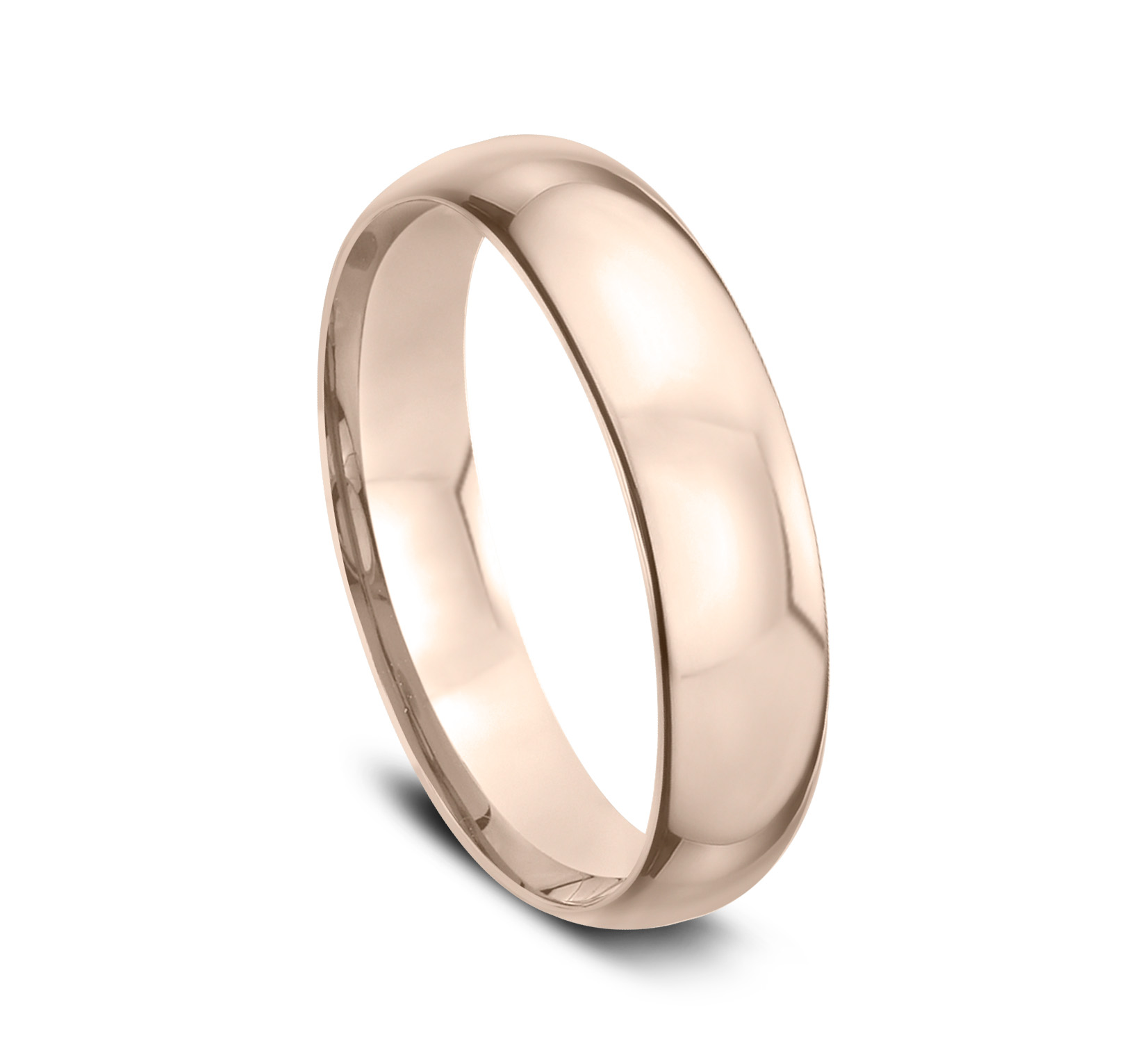 Low Dome Comfort-Fit Polished Band (5mm)