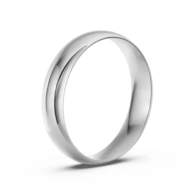 Low Dome Comfort-Fit Polished Band (5mm)