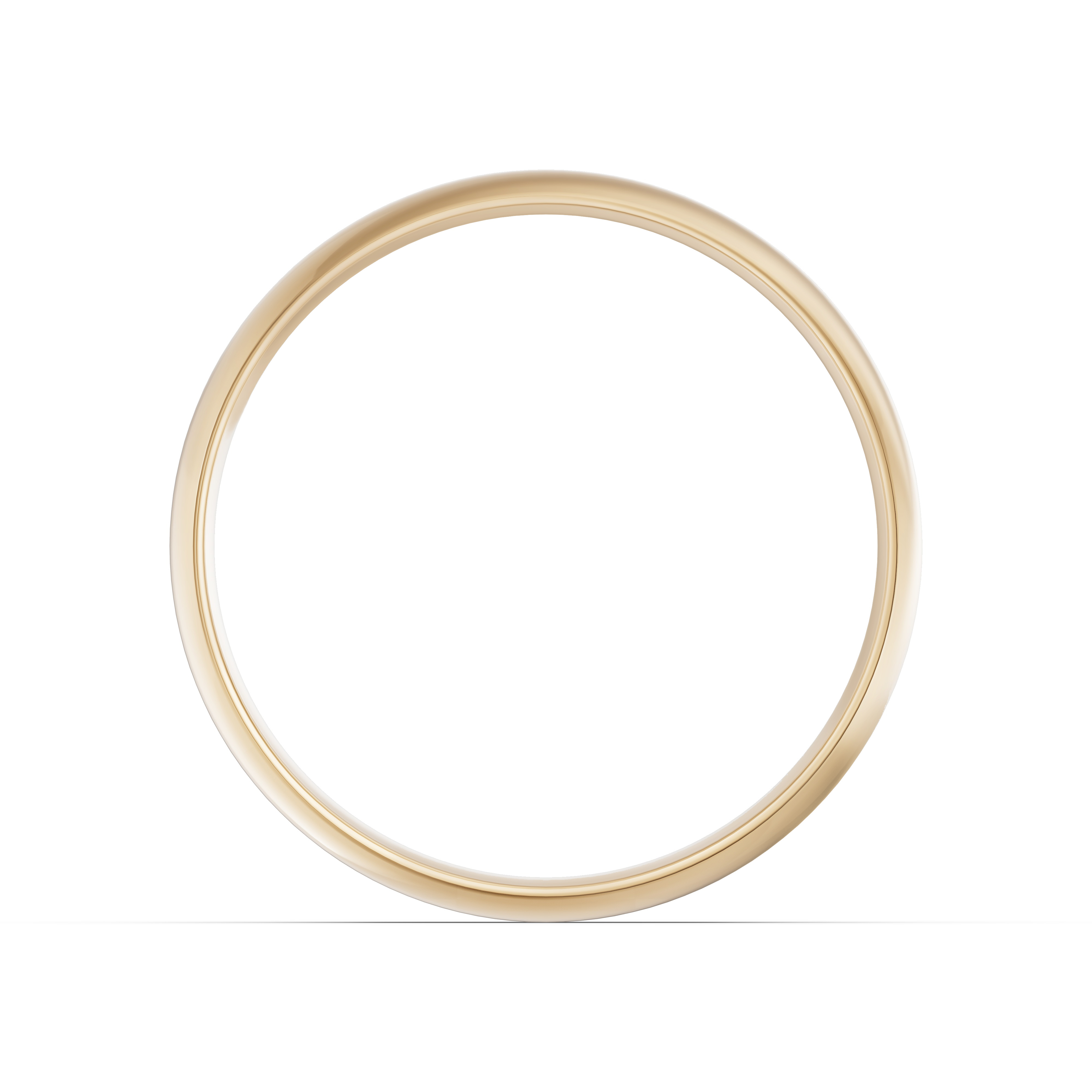 Low Dome Comfort-Fit Polished Band (6mm)