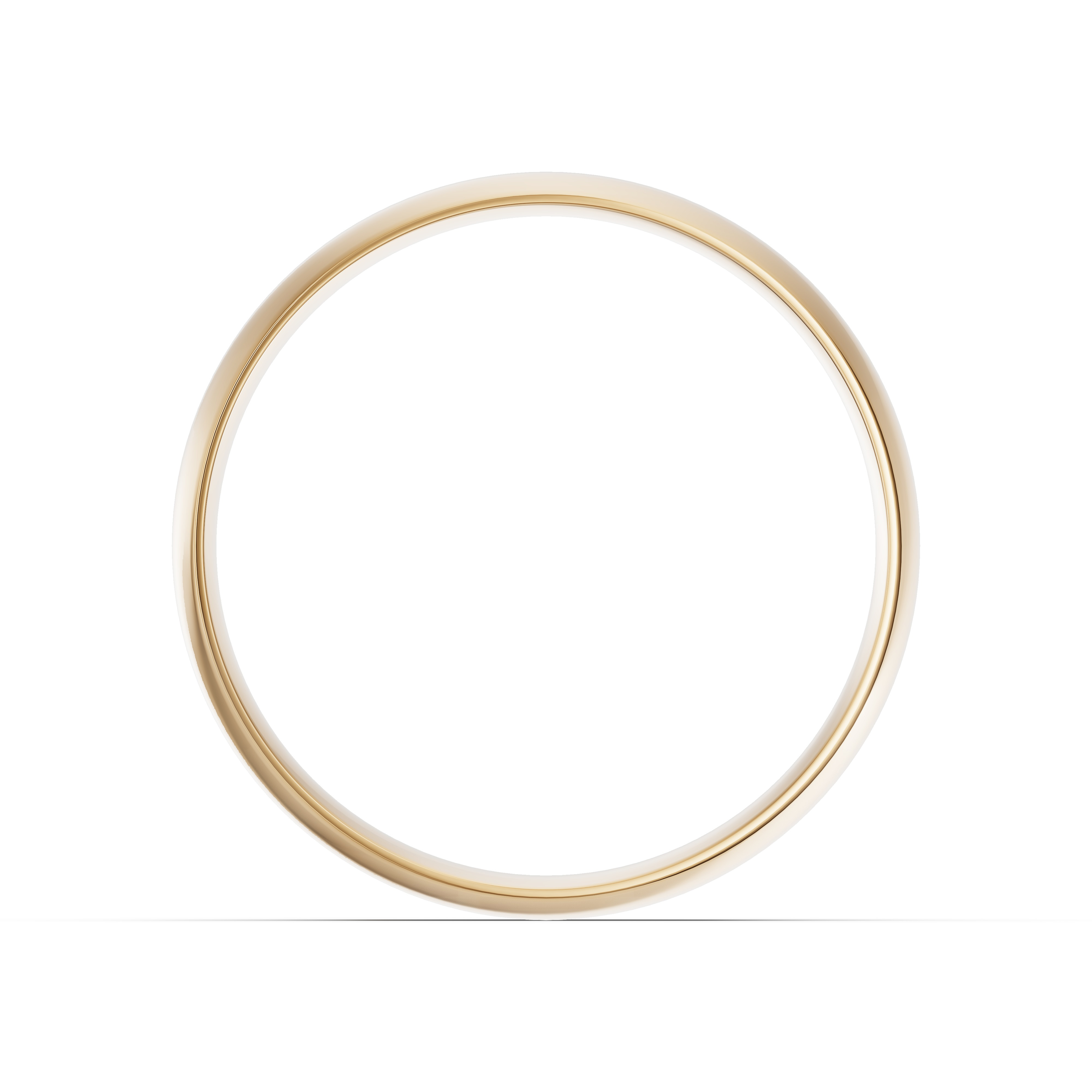 Low Dome Comfort-Fit Polished Band (7mm)