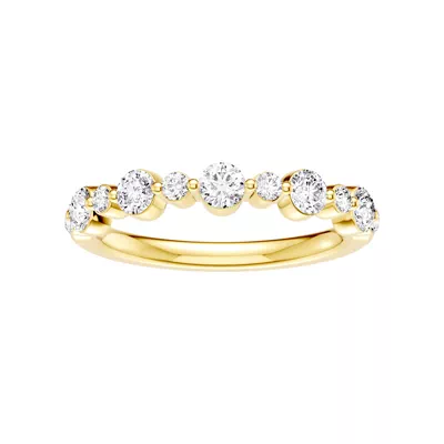 Classic Alternating-Sized Diamond Band (0.75 ct. tw.)