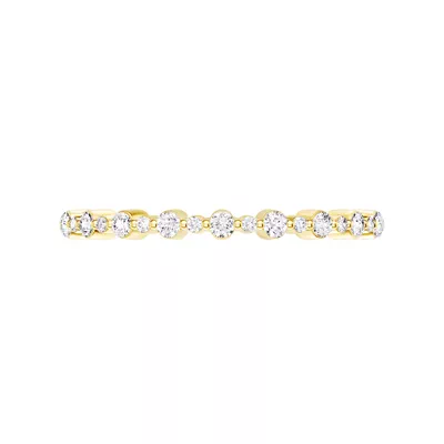 Classic Alternating-Sized Lab Diamond Band (0.25 ct. tw.)
