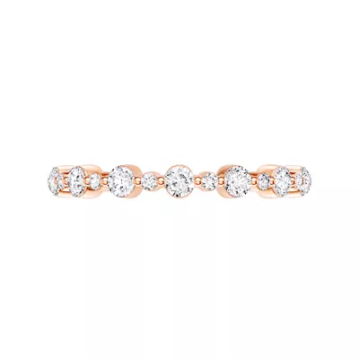 Classic Alternating-Sized Diamond Band (0.50 ct. tw.)