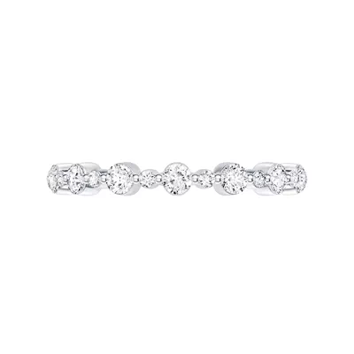 Classic Alternating-Sized Lab Diamond Band (0.50 ct. tw.)