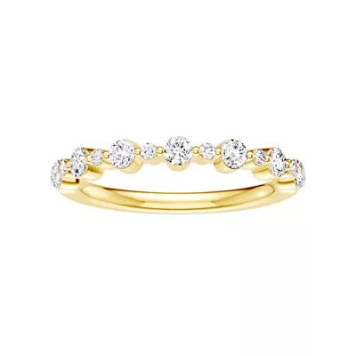 Classic Alternating-Sized Lab Diamond Band (0.50 ct. tw.)