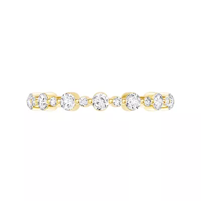 Classic Alternating-Sized Lab Diamond Band (0.50 ct. tw.)