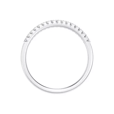 Classic Double-Row Pavé Diamond Band (0.25 ct. tw.)