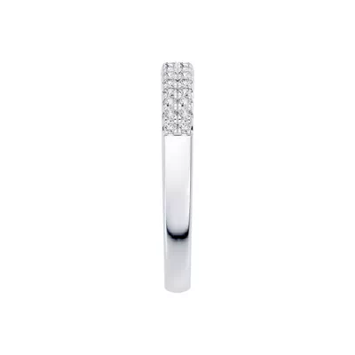 Classic Double-Row Pavé Diamond Band (0.25 ct. tw.)