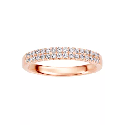Classic Double-Row Pavé Lab Diamond Band (0.33 ct. tw.)