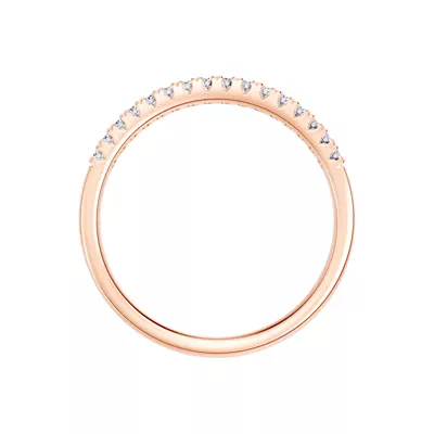 Classic Double-Row Pavé Lab Diamond Band (0.33 ct. tw.)
