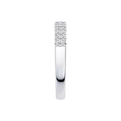 Classic Double-Row Pavé Lab Diamond Band (0.33 ct. tw.)