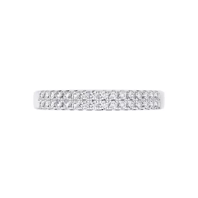 Classic Double-Row Pavé Diamond Band (0.33 ct. tw.)