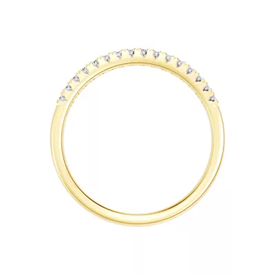 Classic Double-Row Pavé Diamond Band (0.33 ct. tw.)