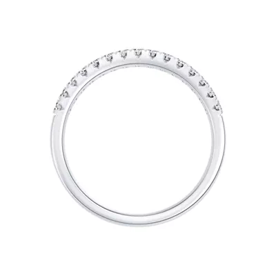 Classic Double-Row Pavé Diamond Band (0.50 ct. tw.)