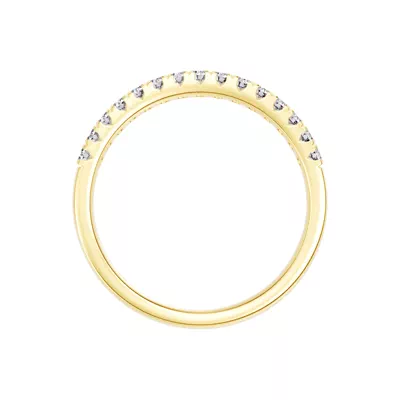 Classic Double-Row Pavé Lab Diamond Band (0.50 ct. tw.)
