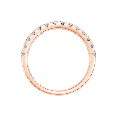 Classic Double-Row Pavé Diamond Band (1.00 ct. tw.)