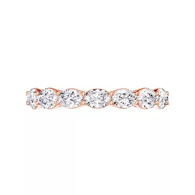 East-West Oval 7-Stone Lab Diamond Band (1.00 ct. tw.)