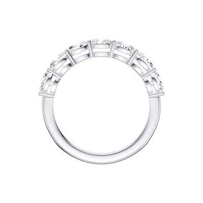 East-West Oval 7-Stone Lab Diamond Band (1.00 ct. tw.)