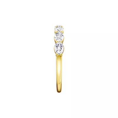 East-West Oval 7-Stone Lab Diamond Band (1.00 ct. tw.)