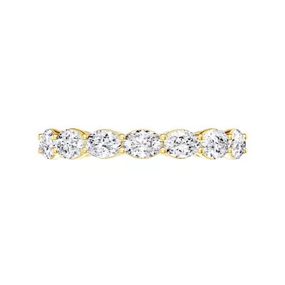 East-West Oval 7-Stone Lab Diamond Band (1.00 ct. tw.)
