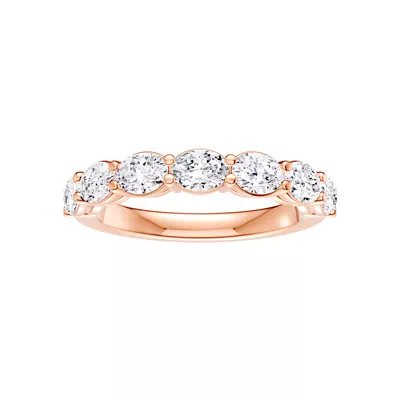 East-West Oval 7-Stone Lab Diamond Band (1.50 ct. tw.)