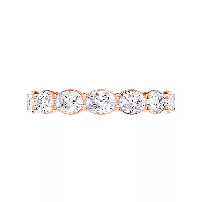East-West Oval 7-Stone Lab Diamond Band (1.50 ct. tw.)