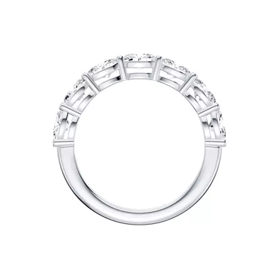 East-West Oval 7-Stone Lab Diamond Band (1.50 ct. tw.)