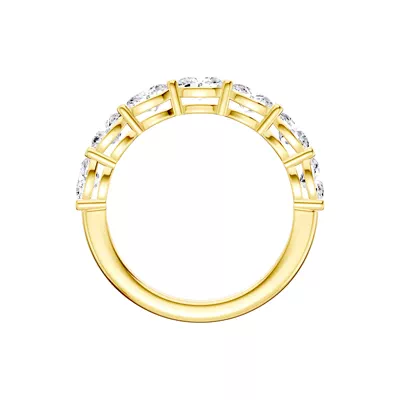 East-West Oval 7-Stone Lab Diamond Band (1.50 ct. tw.)