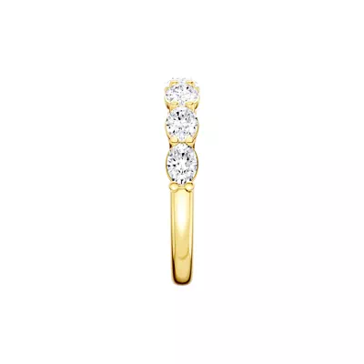 East-West Oval 7-Stone Lab Diamond Band (1.50 ct. tw.)
