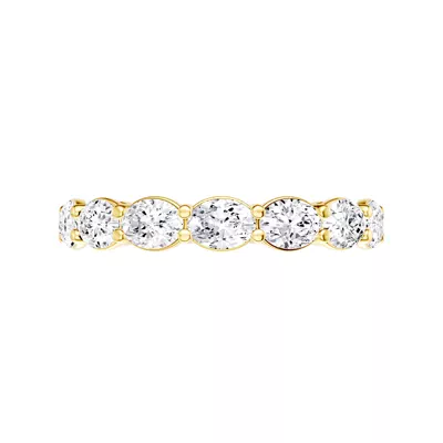 East-West Oval 7-Stone Lab Diamond Band (1.50 ct. tw.)
