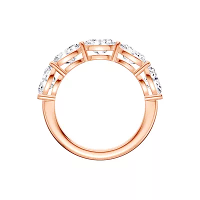 East-West Oval 5-Stone Lab Diamond Band (2.50 ct. tw.)
