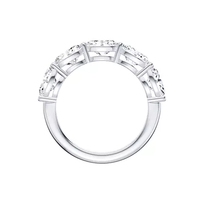 East-West Oval 5-Stone Lab Diamond Band (2.50 ct. tw.)