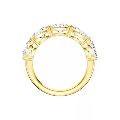 East-West Oval 5-Stone Lab Diamond Band (2.50 ct. tw.)